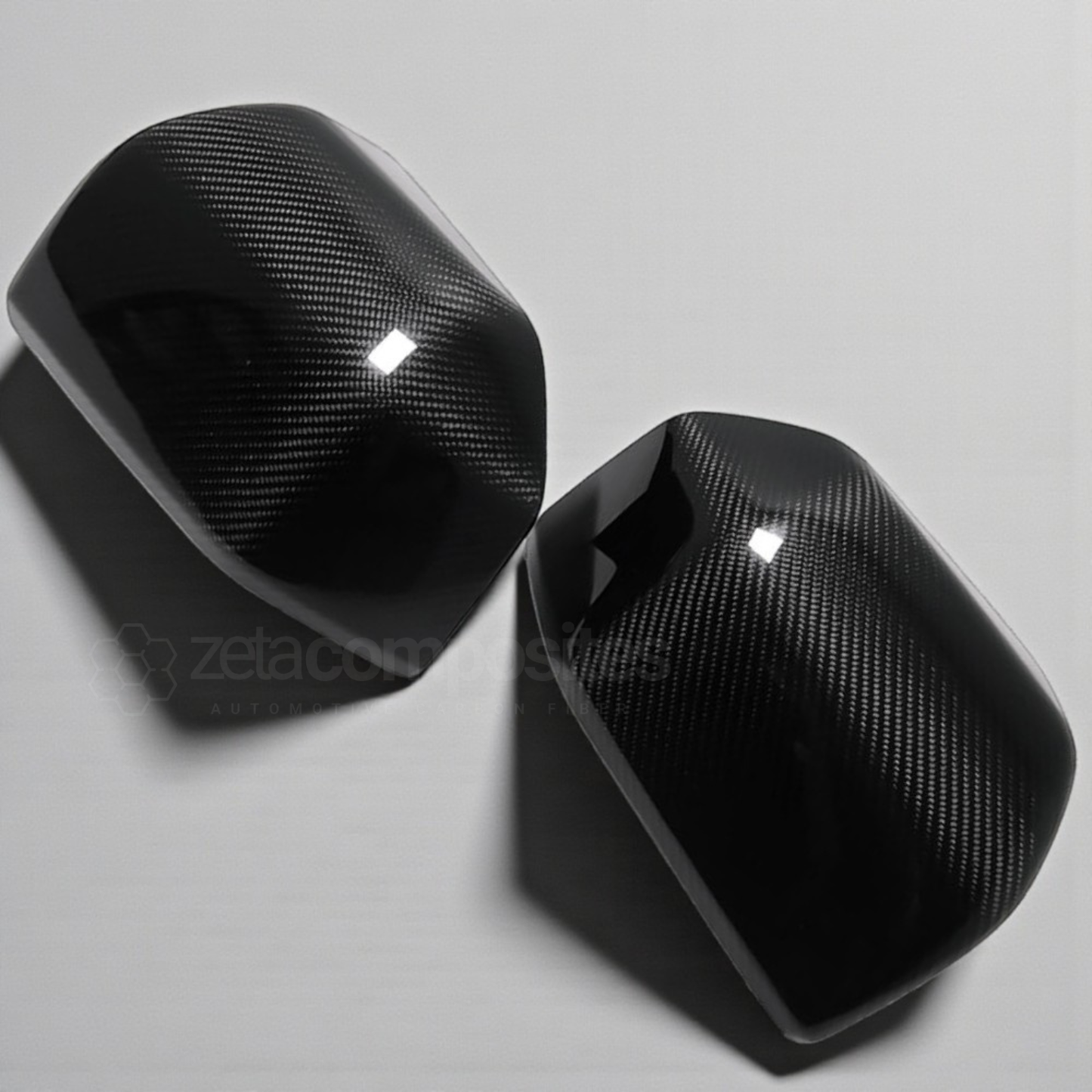Carbon Fiber Mirror Cap Covers For Ford F150 / Raptor (2015'-2020')