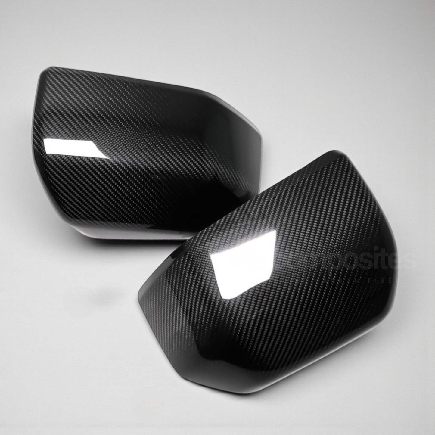 Carbon Fiber Mirror Cap Covers For Ford F150 / Raptor (2015'-2020')