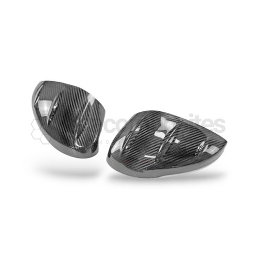 Carbon Fiber Wing Style Mirror Cap Replacements for 2022+ Honda Civic