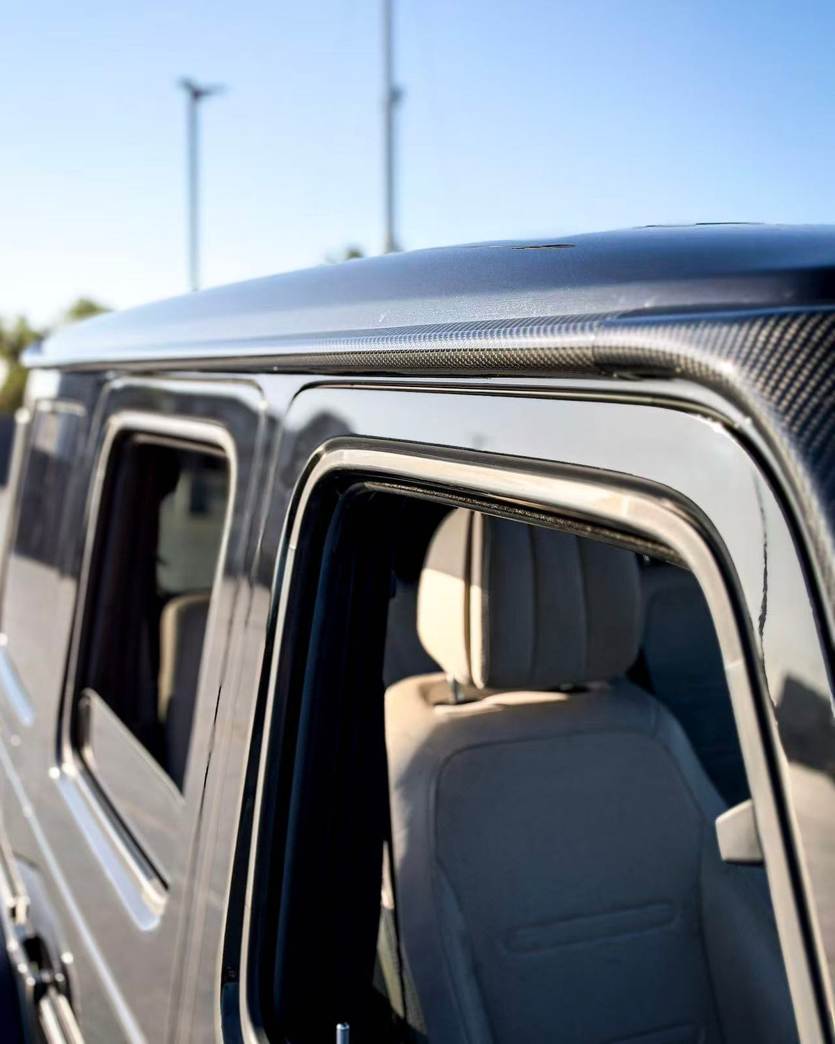 (2019'+) Mercedes G Class W464 G550 G63 Carbon Fiber Moulding Covers Package