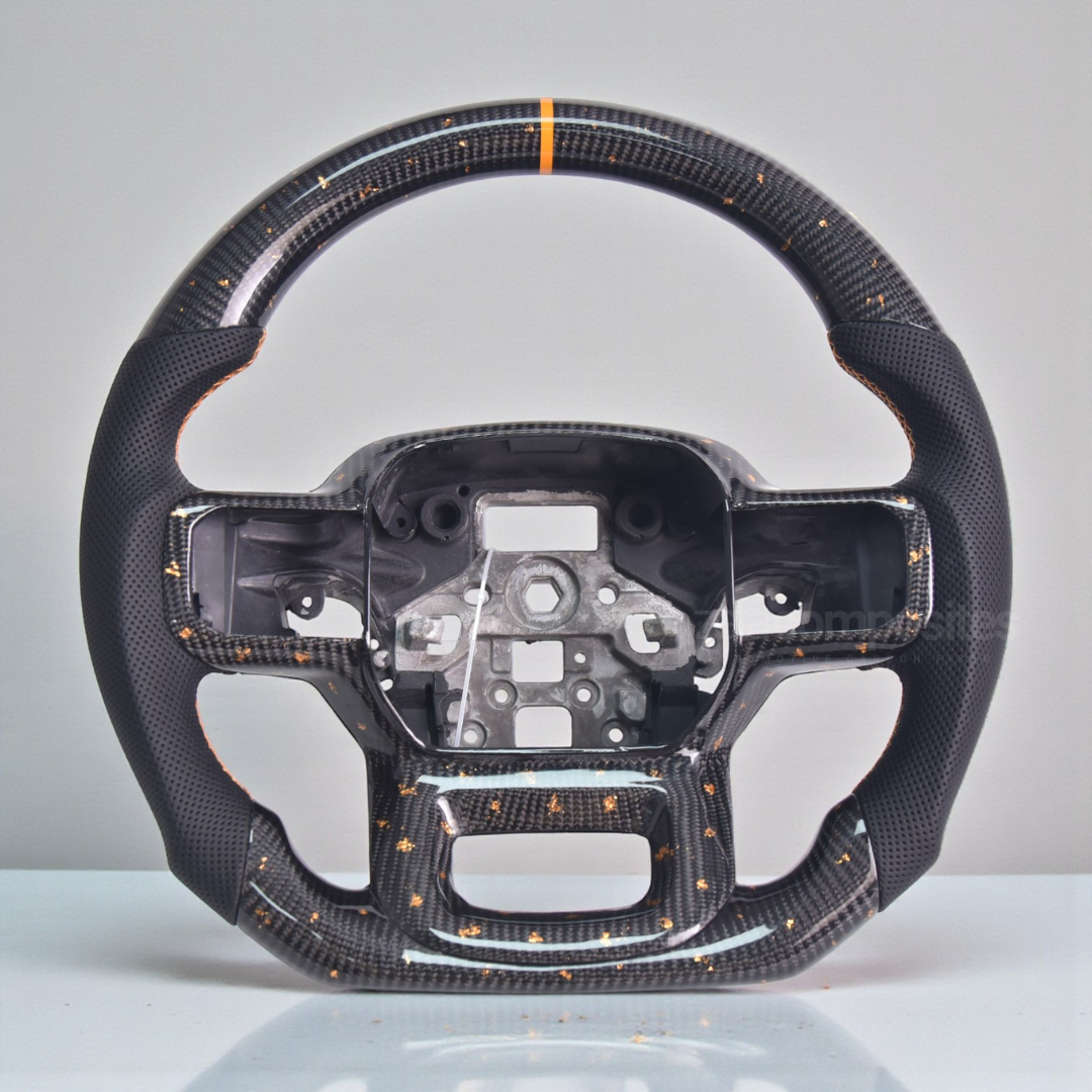 Carbon Fiber Steering Wheel for Ford F150 / Raptor 2021+