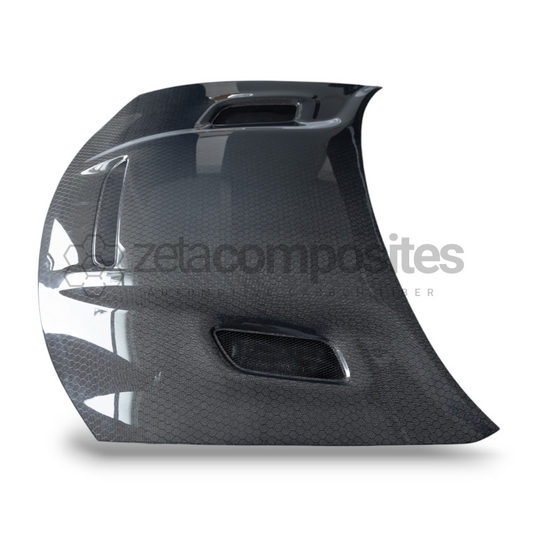 dodge charger carbon fiber redeye hood