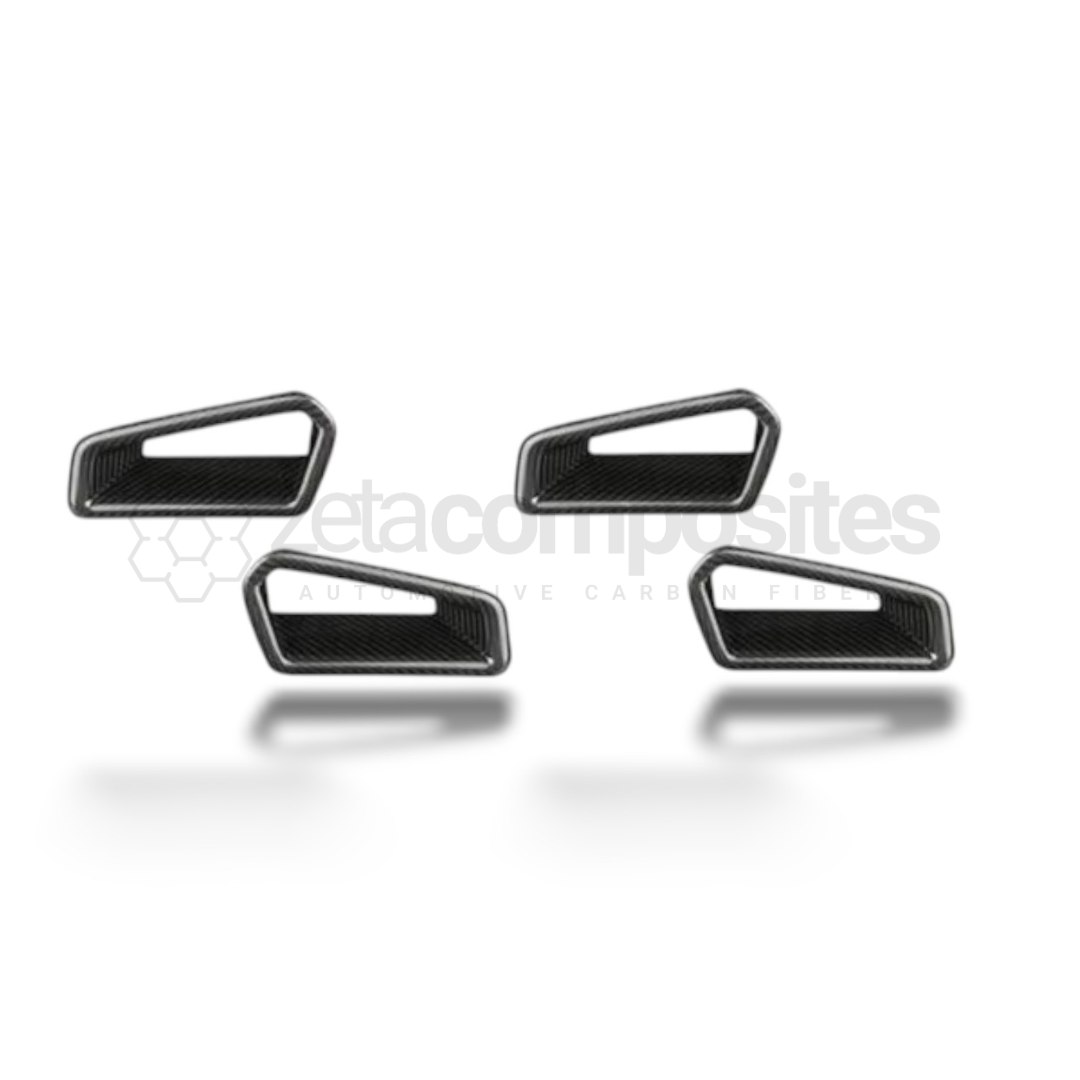 Carbon Fiber Seat Inserts + Back Covers for FL5 11th Gen Civic (2022+)