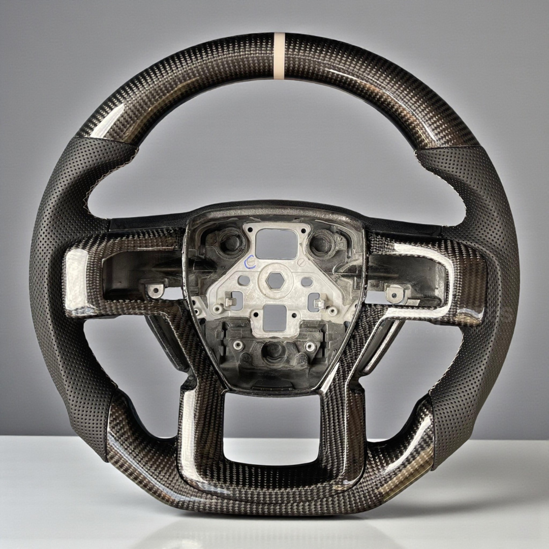 Carbon Fiber Steering Wheel for Ford F150 / Raptor (15'-20')