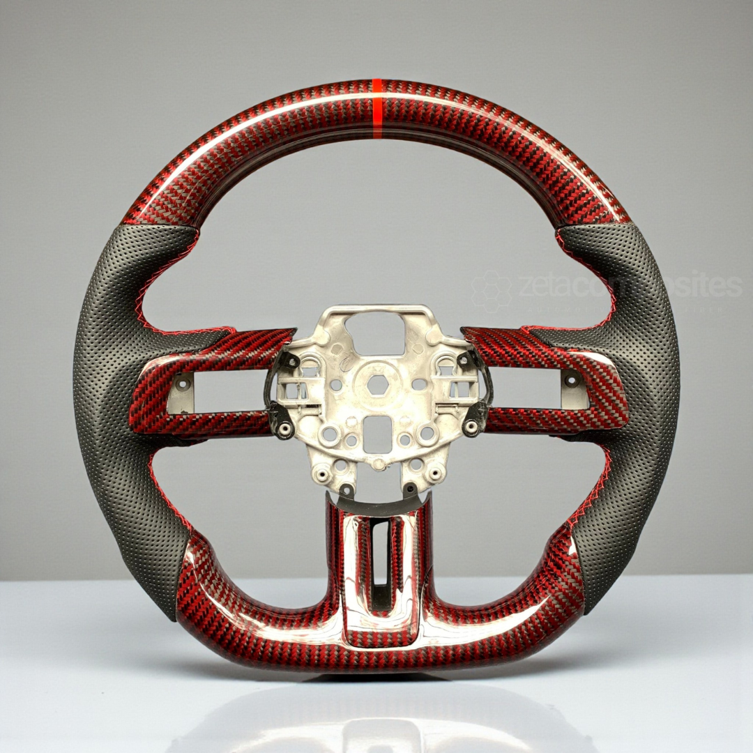 Carbon Fiber Steering Wheel for Mustang (2015'-2023')