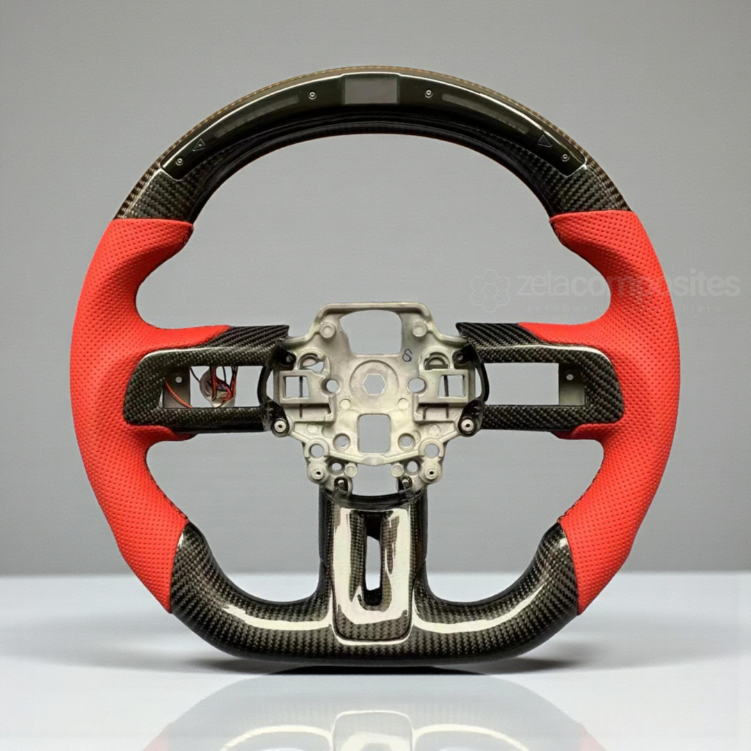 Carbon Fiber Steering Wheel for Mustang (2015'-2023')