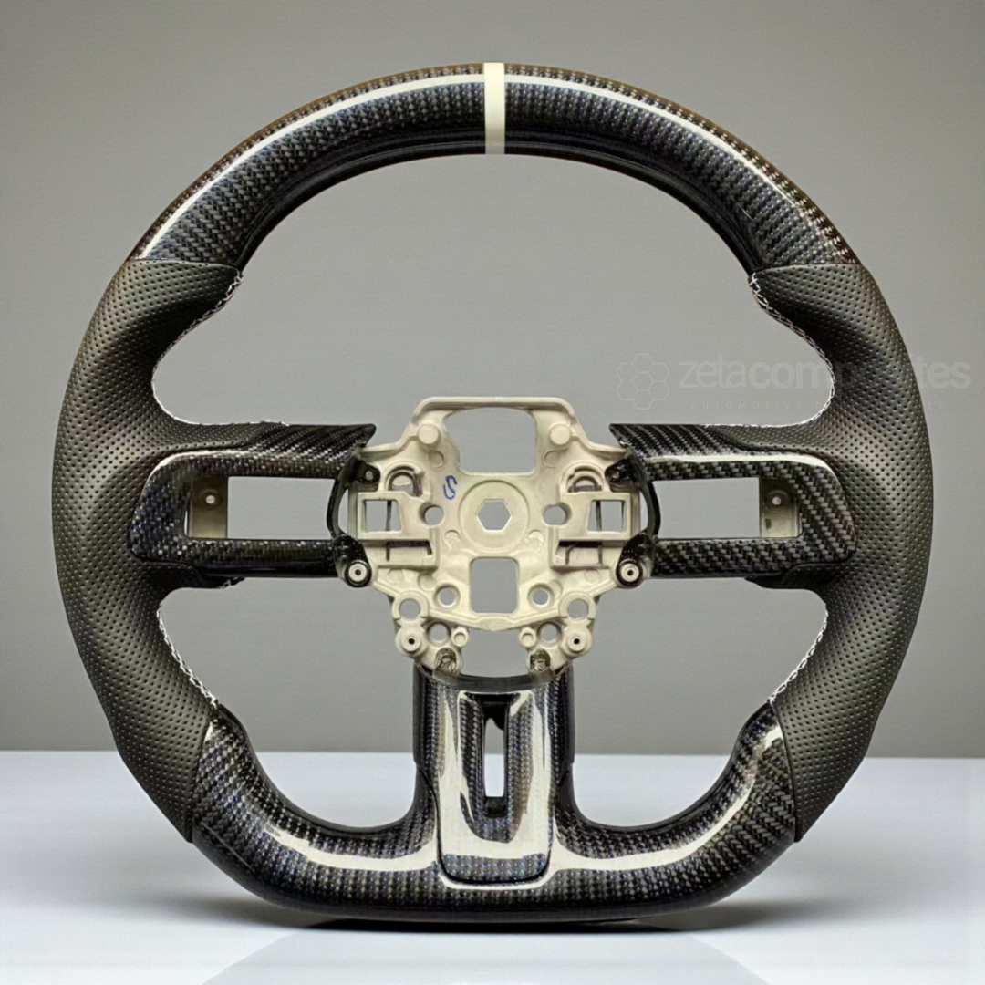 Carbon Fiber Steering Wheel for Mustang (2015'-2023')