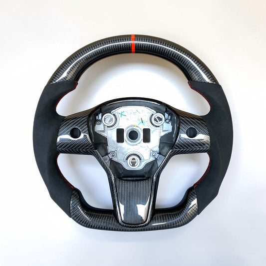 Carbon Fiber Steering Wheel for Model 3 | Y