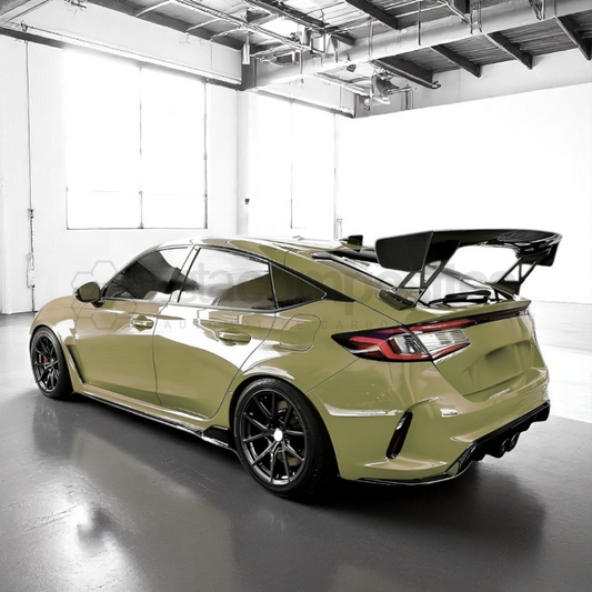 Carbon Fiber Track Style Wing for 11th Gen Civic Hatch FL5 (2022+)