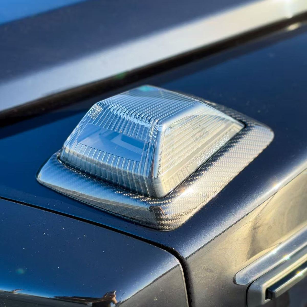 (2019'+) Mercedes G Wagon G550 G63 Carbon Fiber Turn Signal Covers