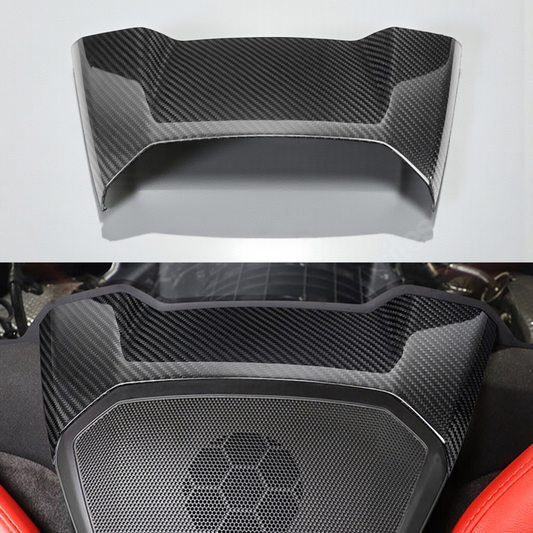 (2020'+) C8 Corvette Carbon Fiber Upper Waterfall Trim Cover