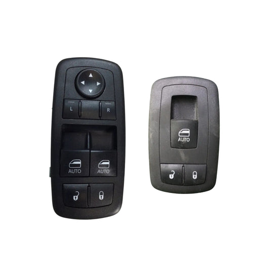 2015-2023 Challenger Carbon Fiber Door Window Switches Direct Replacement