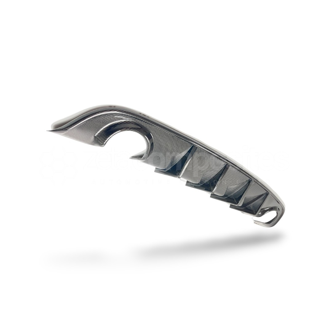 2015-2023 Dodge Charger Carbon Fiber Diffuser SRT Style