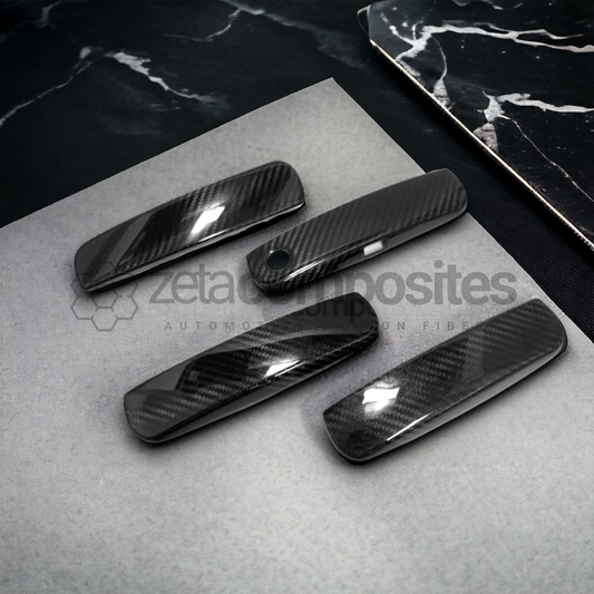 carbon fiber door handle covers dodge