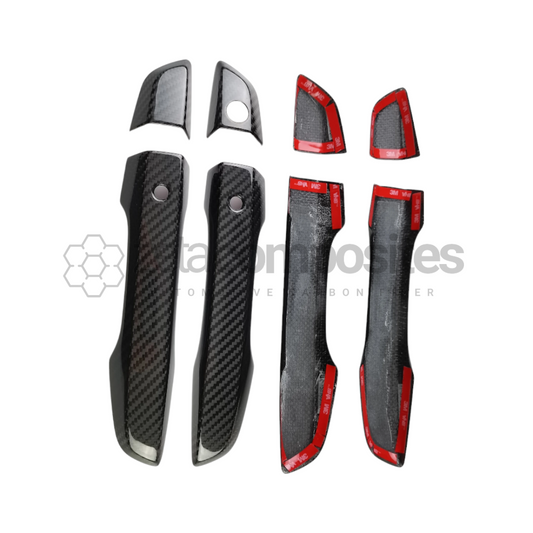 Honda Civic 2012-2015 Real Carbon Fiber Door Handle Covers