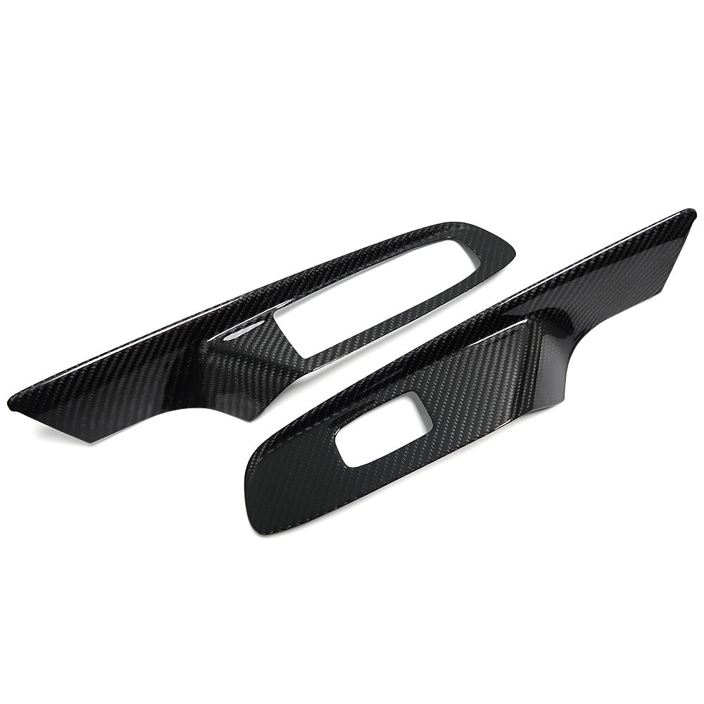 (2020'+) C8 Corvette Carbon Fiber Window Switch Panel Covers