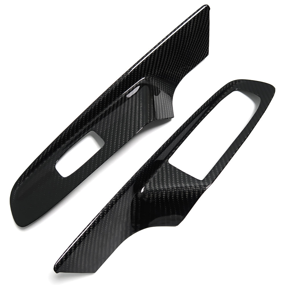 (2020'+) C8 Corvette Carbon Fiber Window Switch Panel Covers