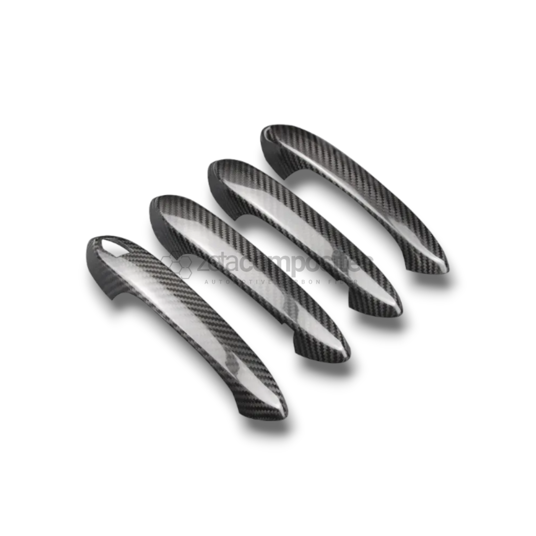 BMW G Series Carbon Fiber Door Handle Trim Housings Set