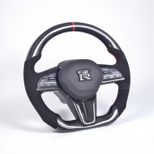 Carbon Fiber Steering Wheel for 2017+ Nissan GTR R35
