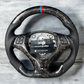 e92 e90 custom carbon fiber steering wheel