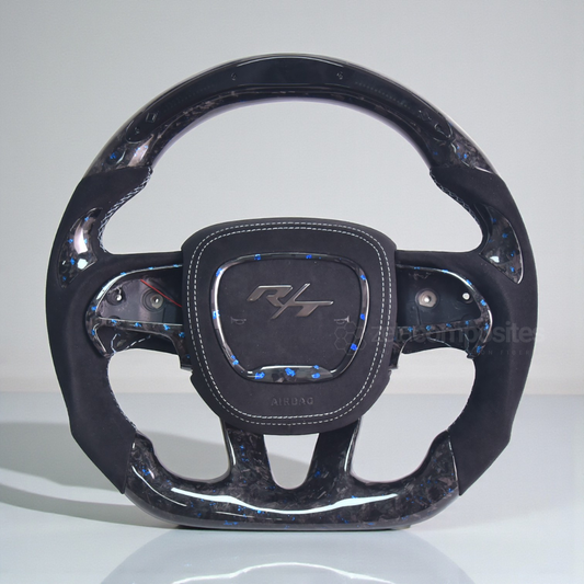 Custom Carbon Fiber Steering Wheel for Dodge Charger Challenger Jeep Durango