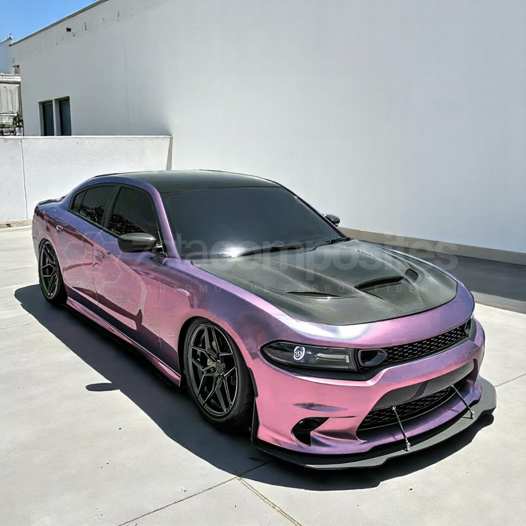 2015-2023 Dodge Charger Carbon Fiber SRT Hellcat Hood