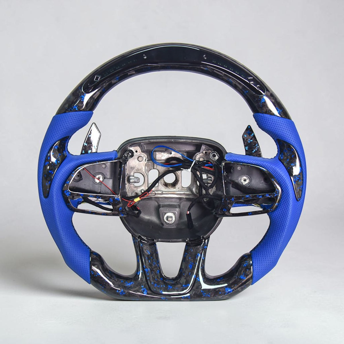 Custom Carbon Fiber Steering Wheel for Dodge Charger Challenger Jeep Durango