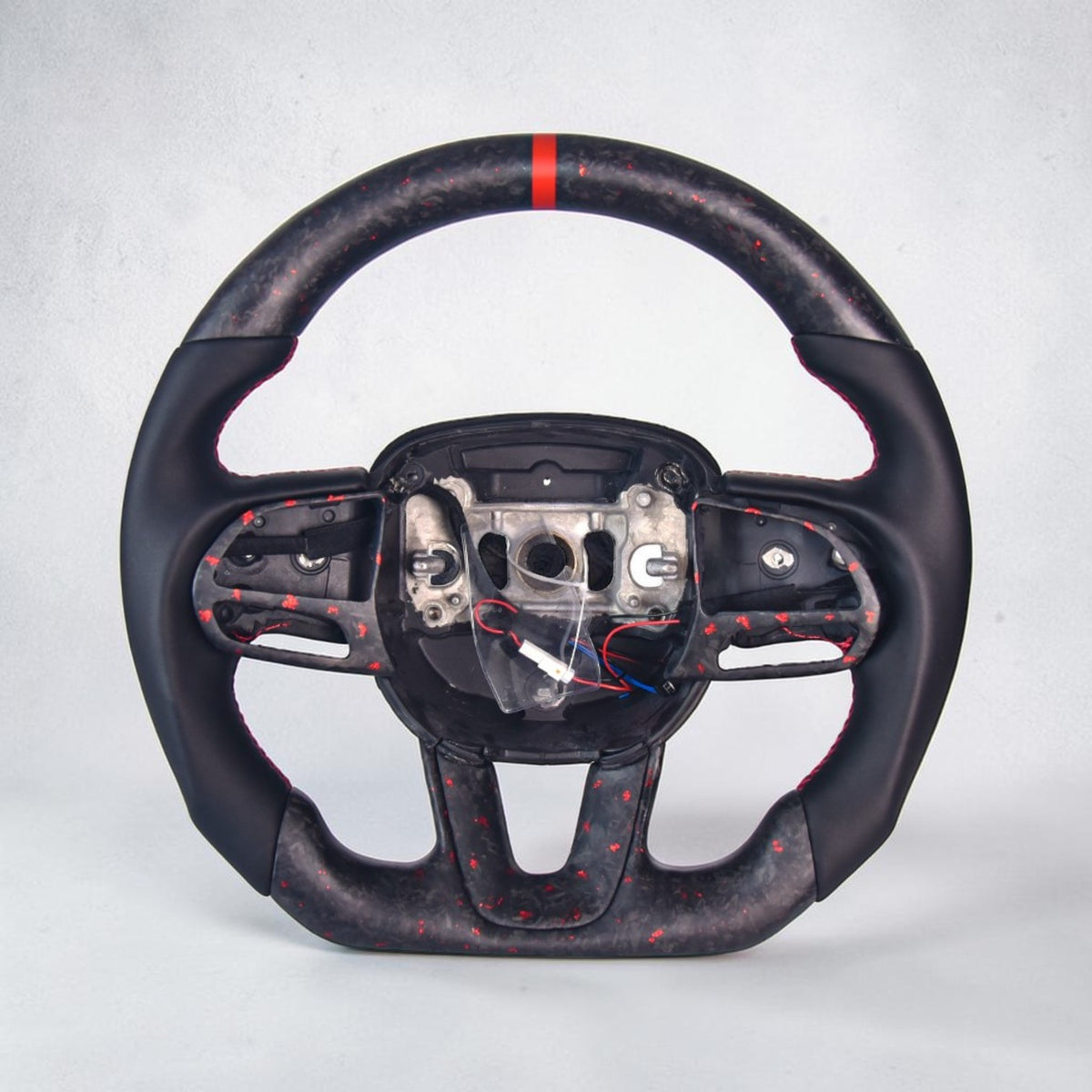 Custom Carbon Fiber Steering Wheel for Dodge Charger Challenger Jeep Durango