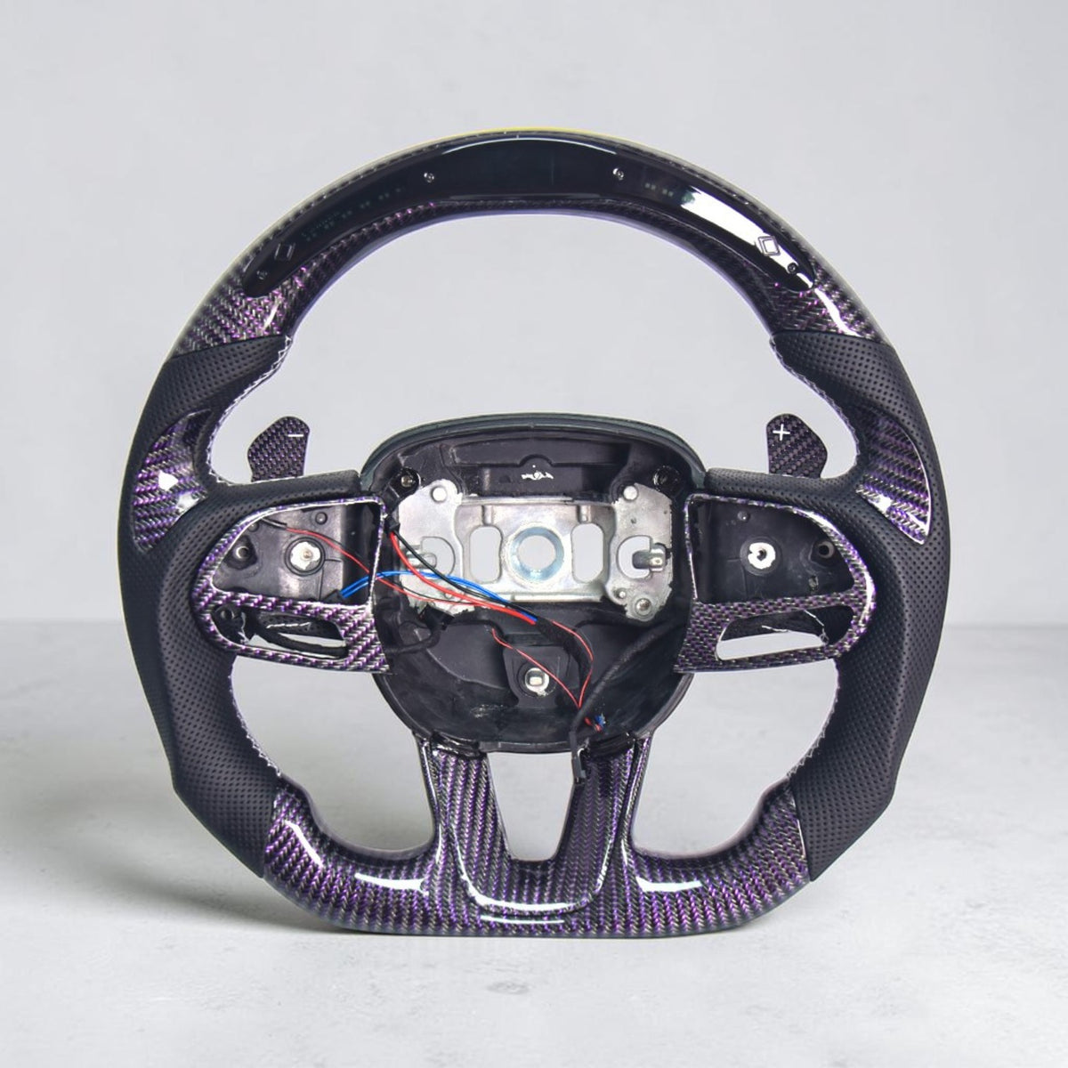 Custom Carbon Fiber Steering Wheel for Dodge Charger Challenger Jeep Durango