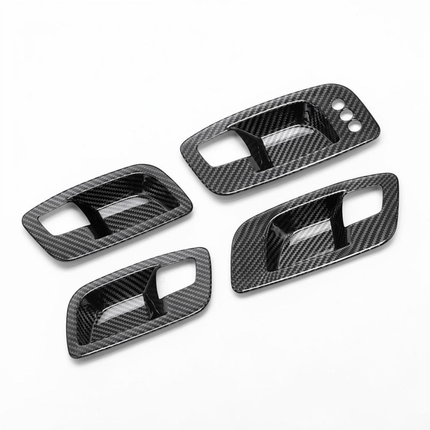 (15'-23') Charger Carbon Fiber Door Handle Inserts