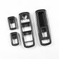(15'-23') Charger Carbon Fiber Window Switch Covers