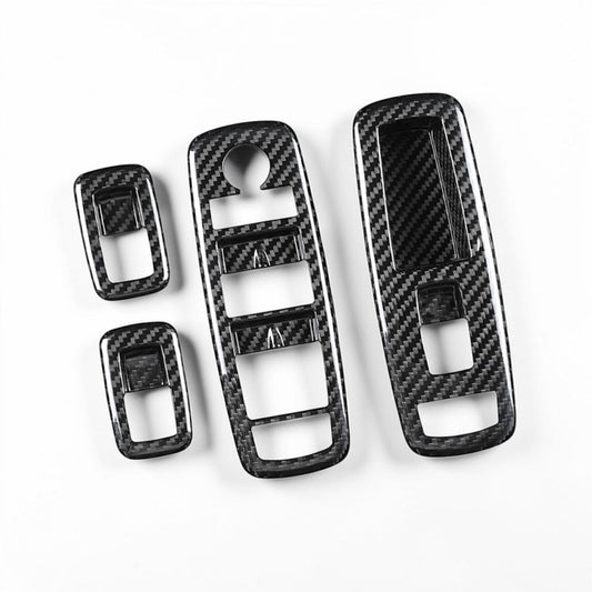 (15'-23') Charger Carbon Fiber Window Switch Covers