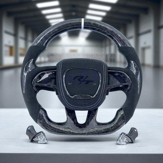 2015-2023 Charger / Challenger / Jeep / Durango SRT Carbon Fiber Steering Wheel
