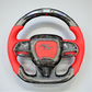 Custom Carbon Fiber Steering Wheel for Dodge Charger Challenger Jeep Durango