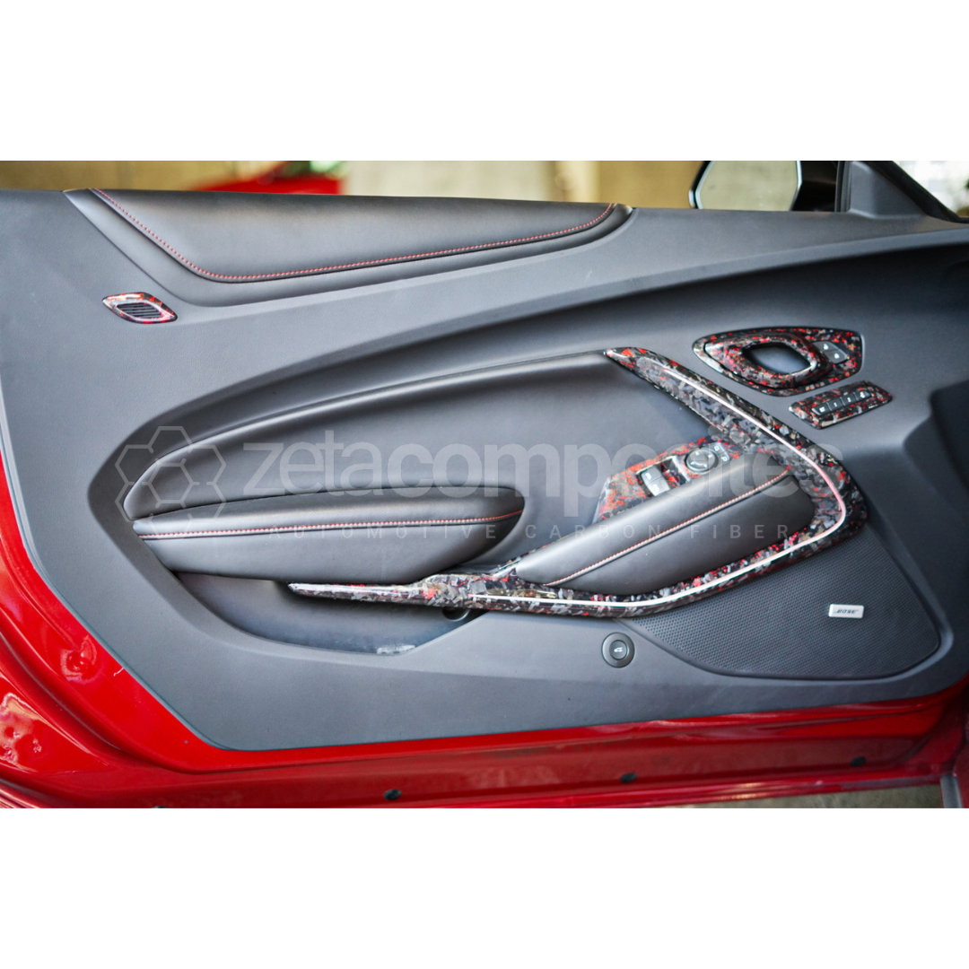 16'-24' Camaro Carbon Fiber Door Package