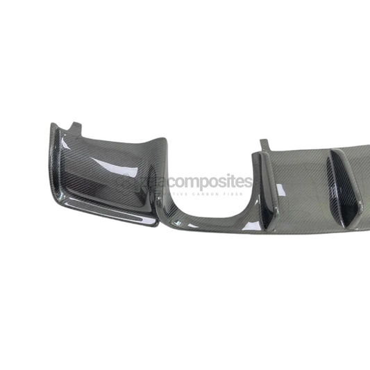 2008-2013 BMW E92 M3+ Carbon Fiber GTS Aggressive Diffuser