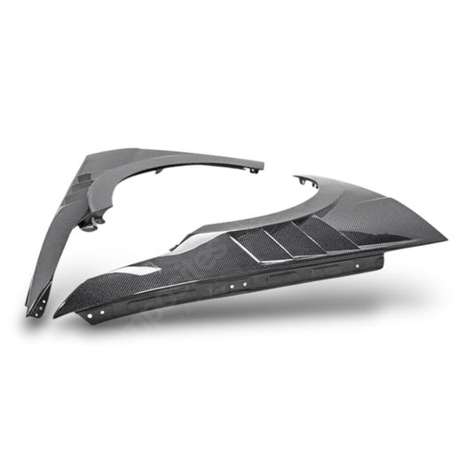 (2021'+) Elantra Carbon Fiber Hood & Fenders Kit - Performance Style