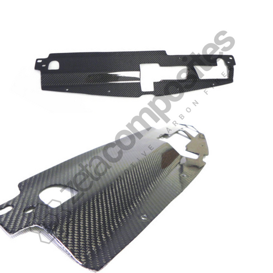 Evo 8/9 Carbon Fiber Radiator Cover