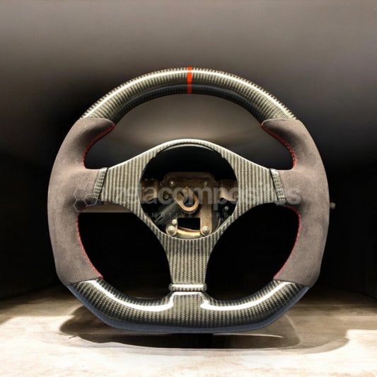 Mitsubishi Evo 7/8/9 Carbon Fiber Steering Wheel