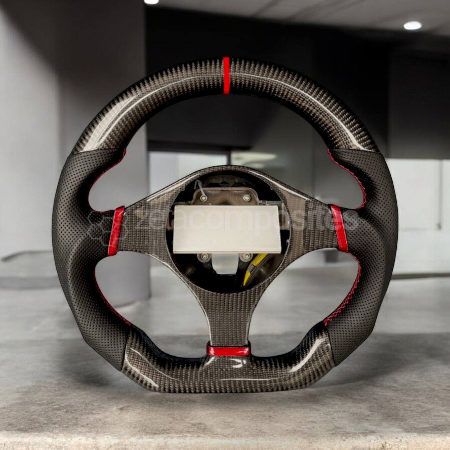 Mitsubishi Evo 7/8/9 Carbon Fiber Steering Wheel