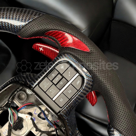 2015-2024 F150 Carbon Fiber Paddle Shifters Direct Replacement Set