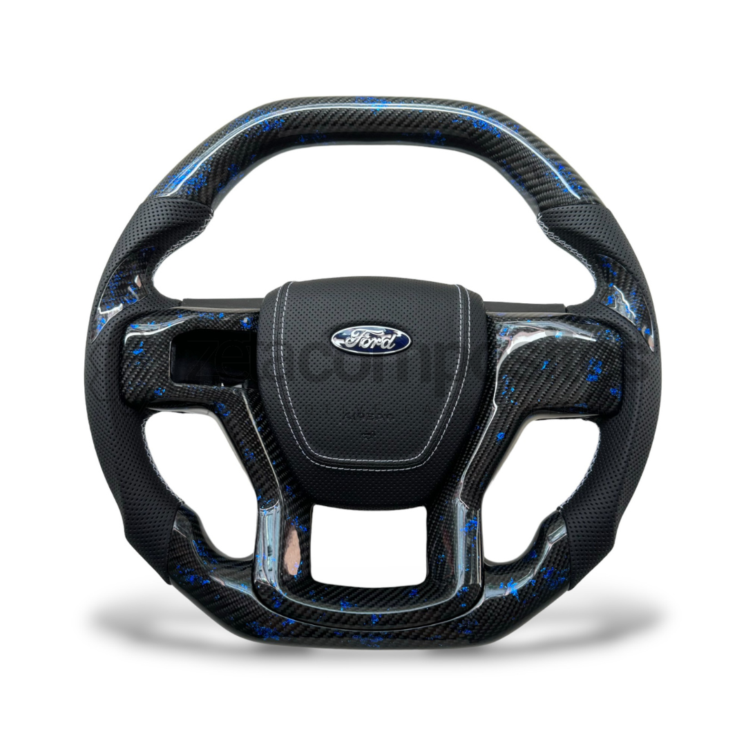 2015-2020 Ford Raptor & F150 Custom Carbon Fiber Steering Wheel