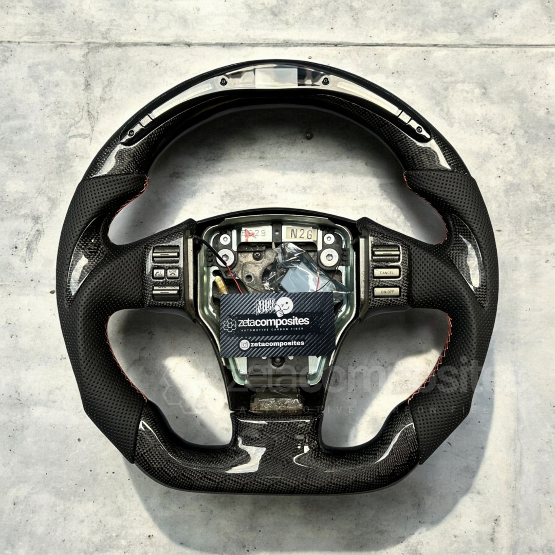 custom g35 carbon fiber steering wheel