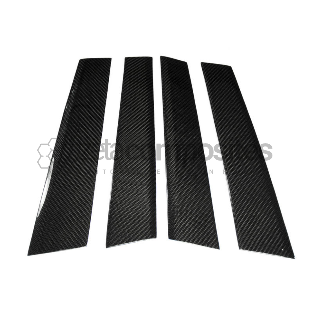 Carbon Fiber Pillars Covers 9th Gen Civic FB - 6 piece