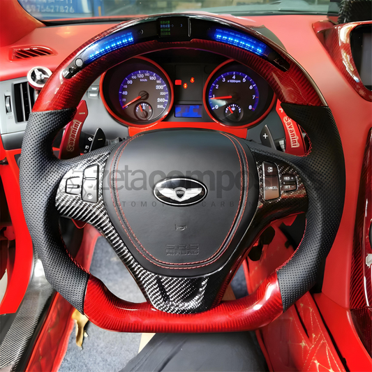 2009-2016 Hyundai Genesis Carbon Fiber Steering Wheel