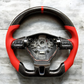 golf mk6 custom carbon fiber steering wheel