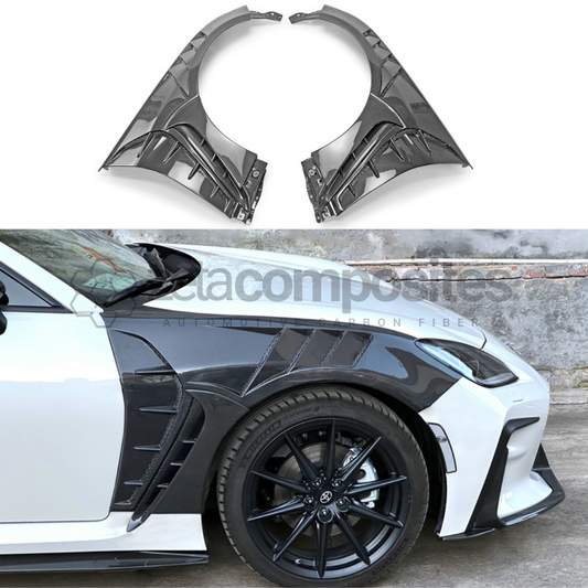 GR86 Carbon Fiber Vented Front Fenders BRZ ZD8 2022+