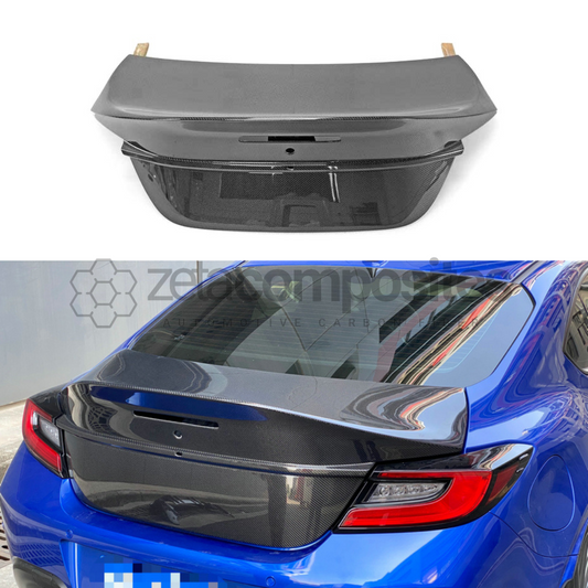 Carbon Fiber Trunk Toyota GR86/ Subaru BRZ 2022+ Wing Style