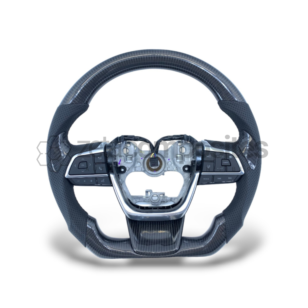 Toyota Highlander Carbon Fiber Steering Wheel Customizable