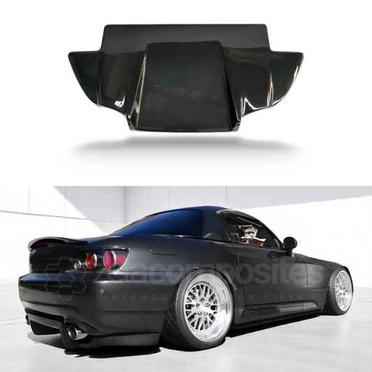 Carbon Fiber Rear Diffuser for Honda S2000